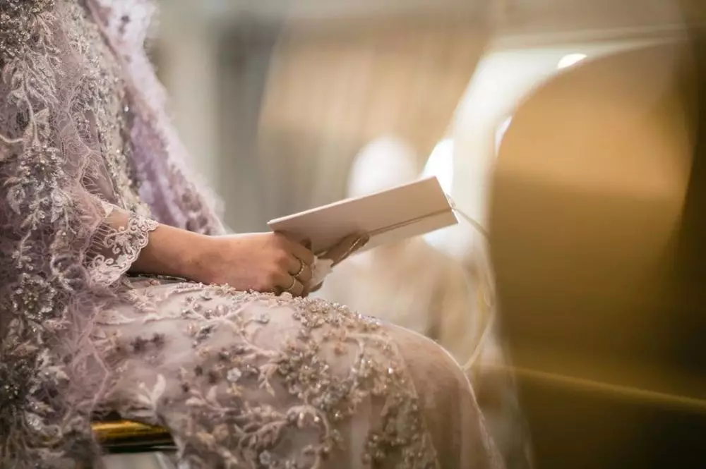 Momen pengajian pernikahan Vannya Istarinda © 2020 Instagram