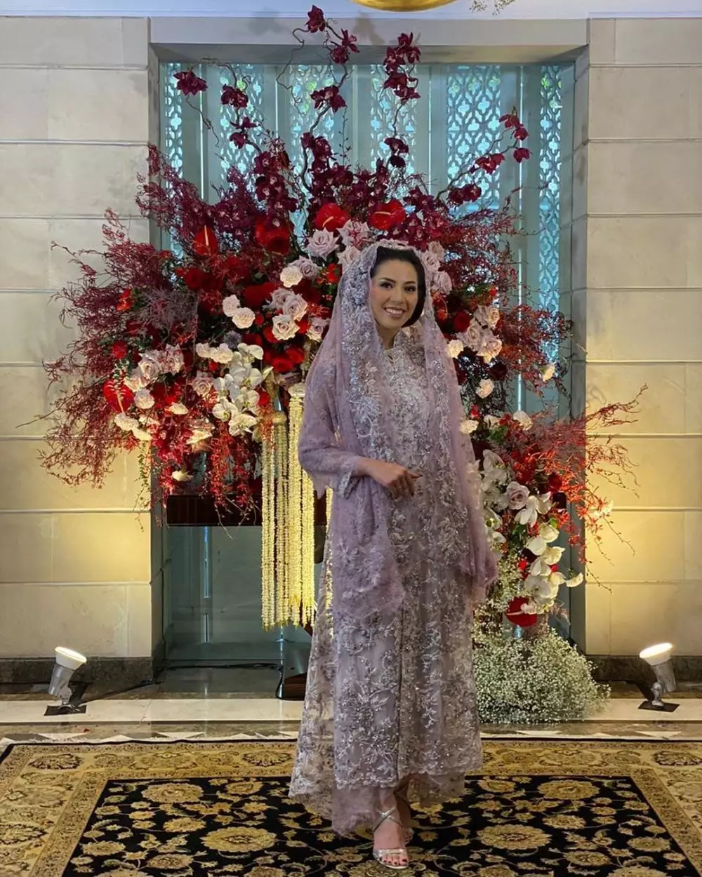 Momen pengajian pernikahan Vannya Istarinda © 2020 Instagram