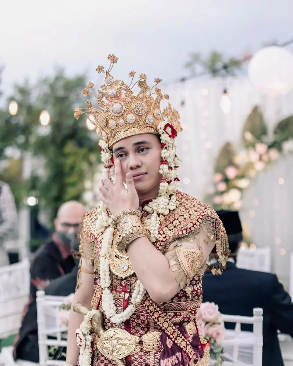 momen pernikahan kakak Dinda Hauw Instagram