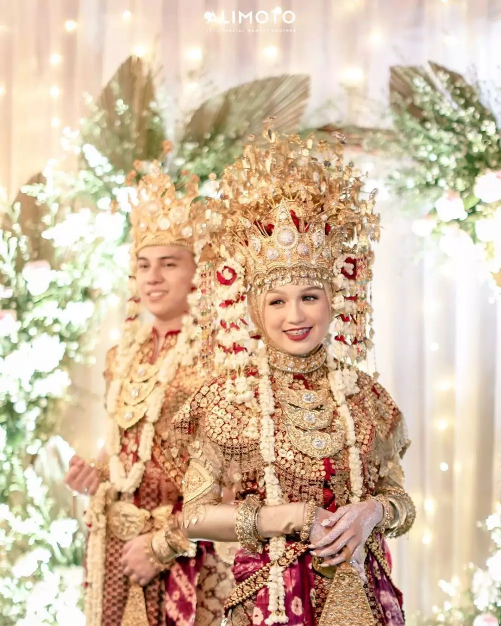 momen pernikahan kakak Dinda Hauw Instagram