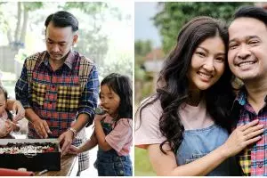 10 Potret kado ulang tahun Ruben Onsu, dapat 10 kardus buah-buahan