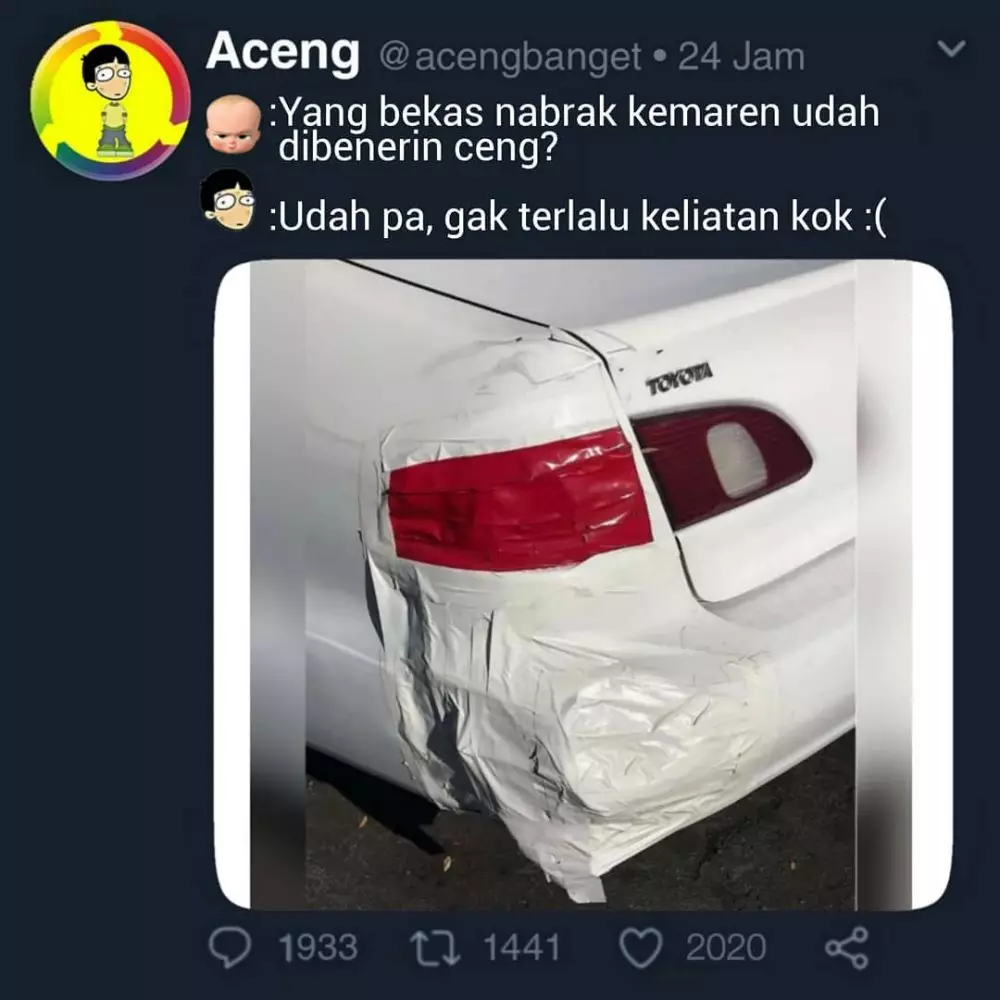 meme lucu reparasi kendaraan © 2020 instagram.com meme lucu reparasi kendaraan © 2020 instagram.com