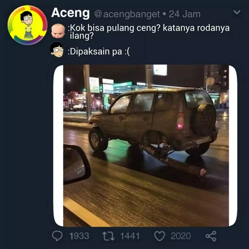 meme lucu reparasi kendaraan © 2020 instagram.com meme lucu reparasi kendaraan © 2020 instagram.com