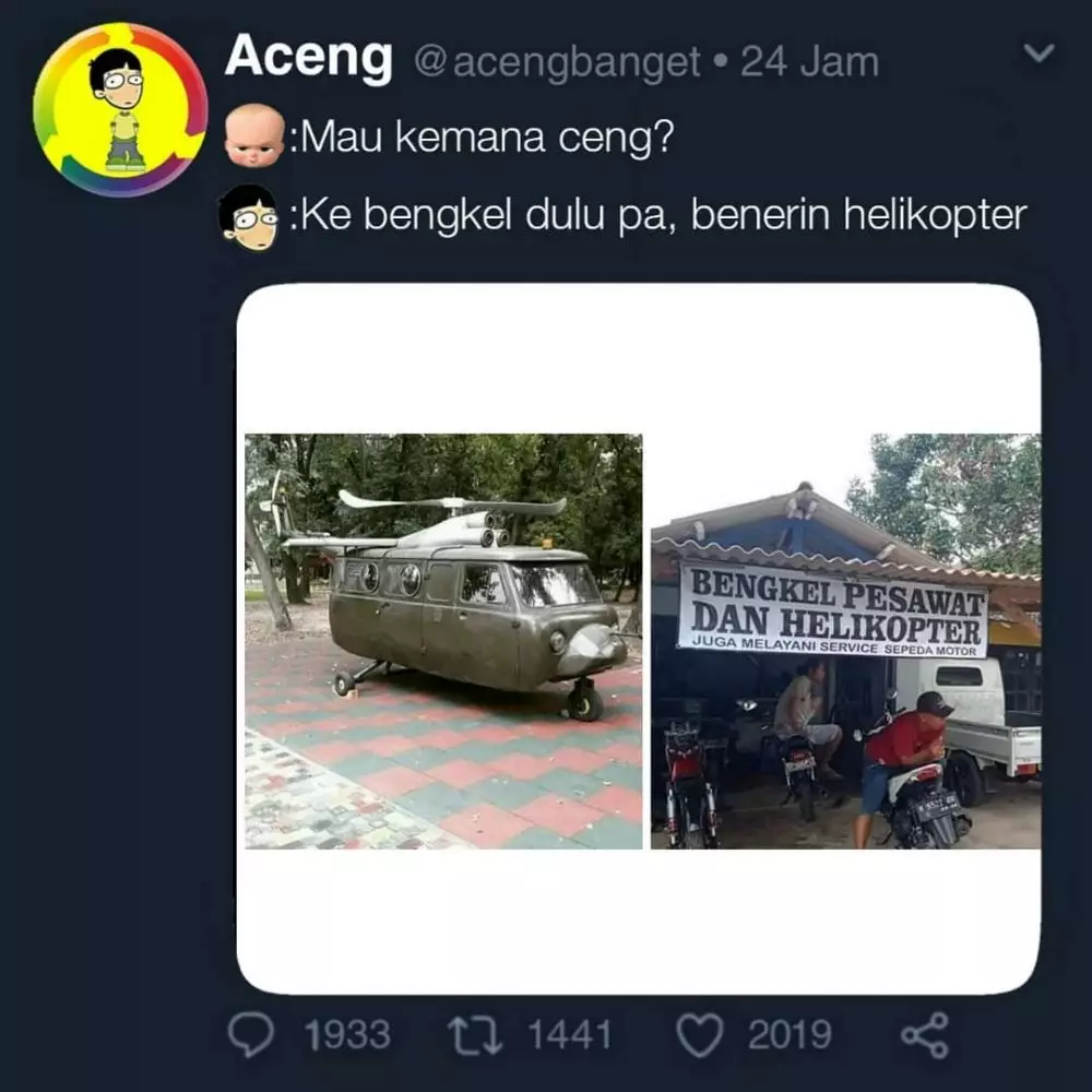 meme lucu reparasi kendaraan © 2020 instagram.com meme lucu reparasi kendaraan © 2020 instagram.com