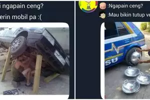 10 Meme lucu reparasi kendaraan ini bikin geli-geli jengkel