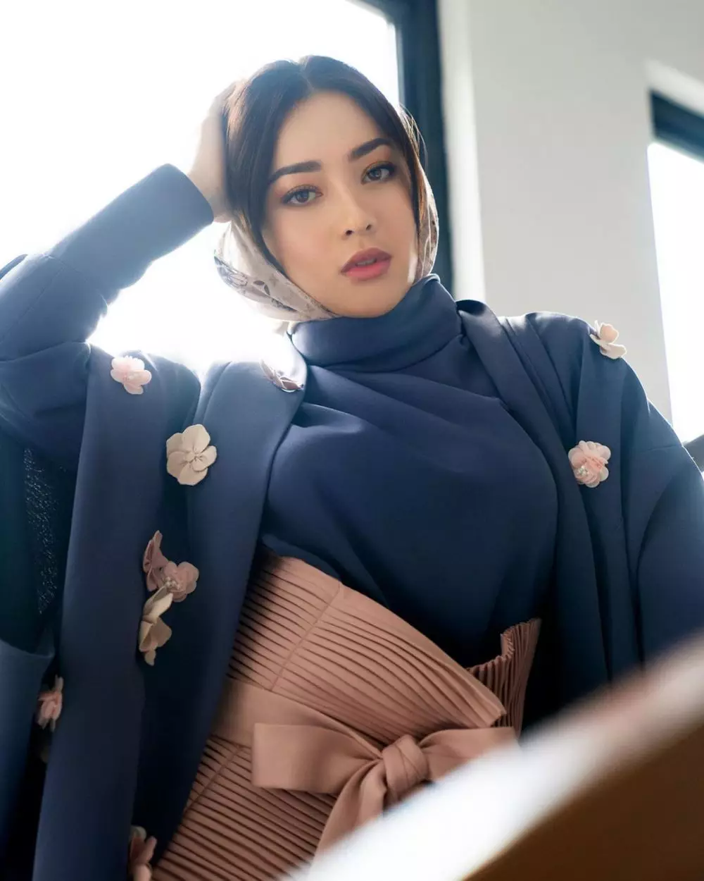 pemotretan Nikita Willy kerudung Instagram