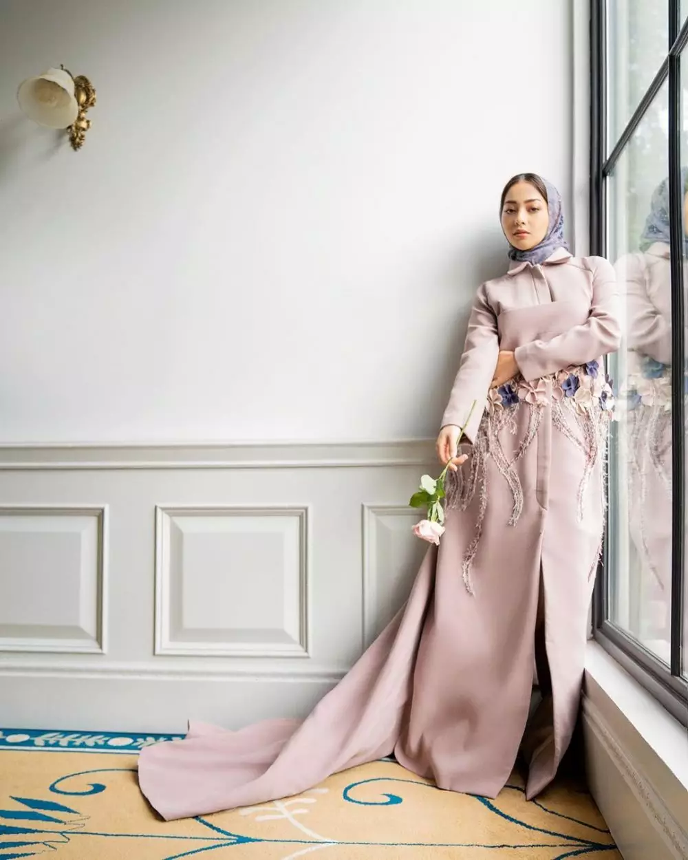 pemotretan Nikita Willy kerudung Instagram