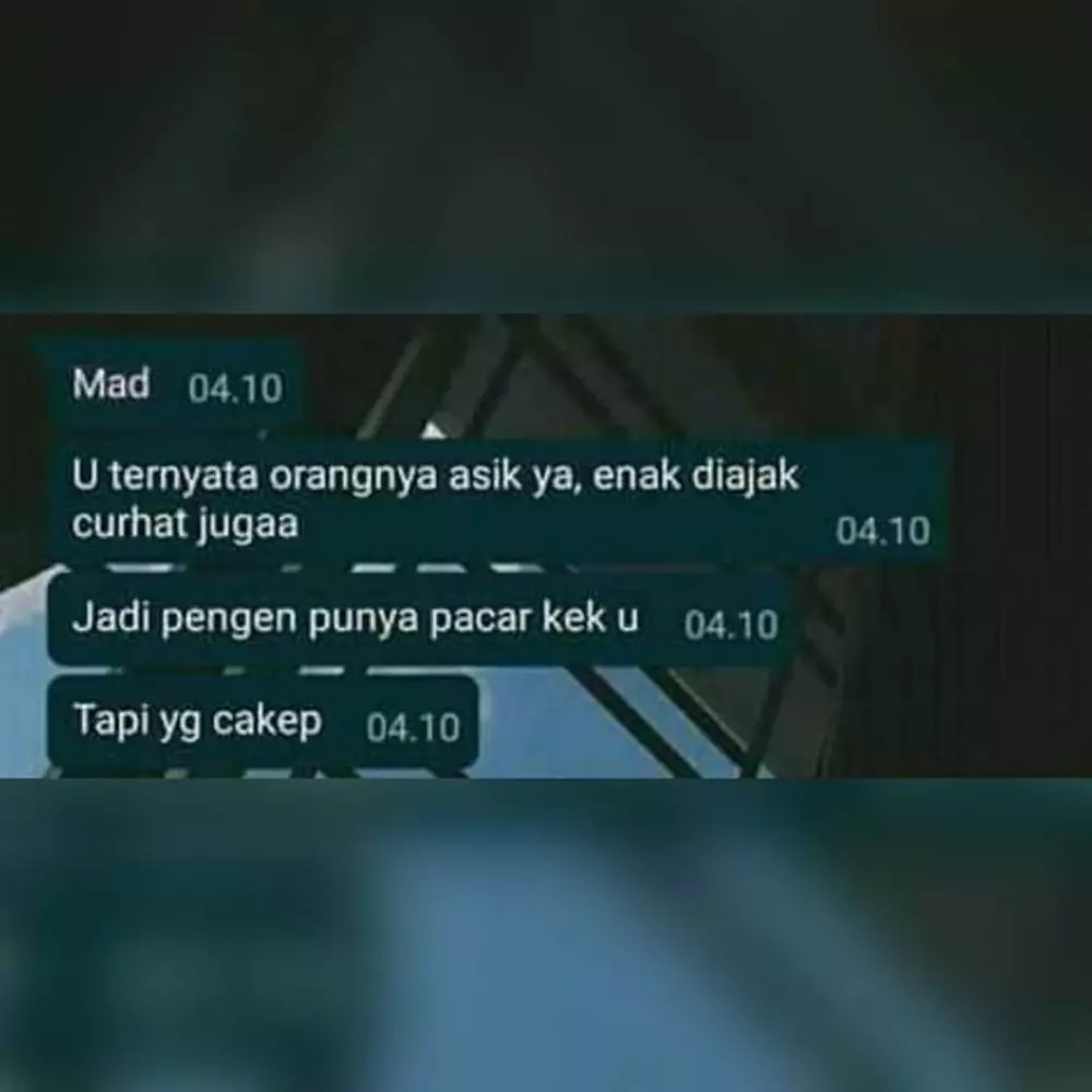 chat lucu basa-basi teman © 2020 instagram.com