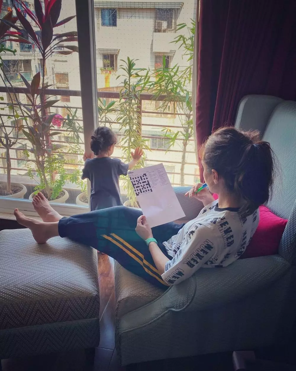 apartemen soha ali khan Instagram