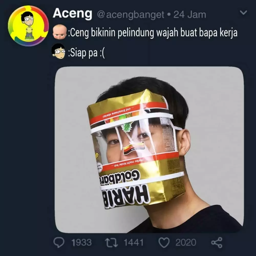 meme lucu cara melindungi diri © 2020 instagram.com meme lucu cara melindungi diri © 2020 instagram.com