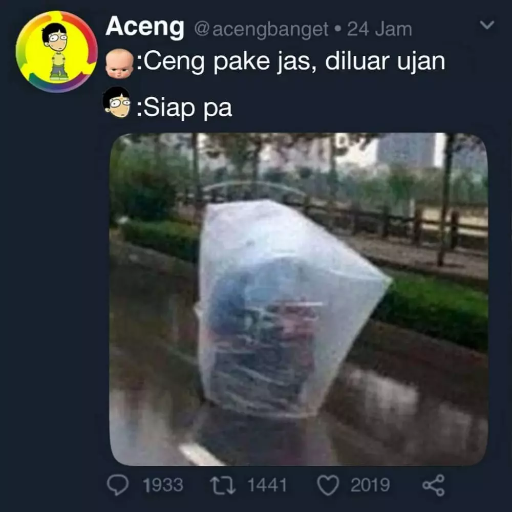 meme lucu cara melindungi diri © 2020 instagram.com meme lucu cara melindungi diri © 2020 instagram.com