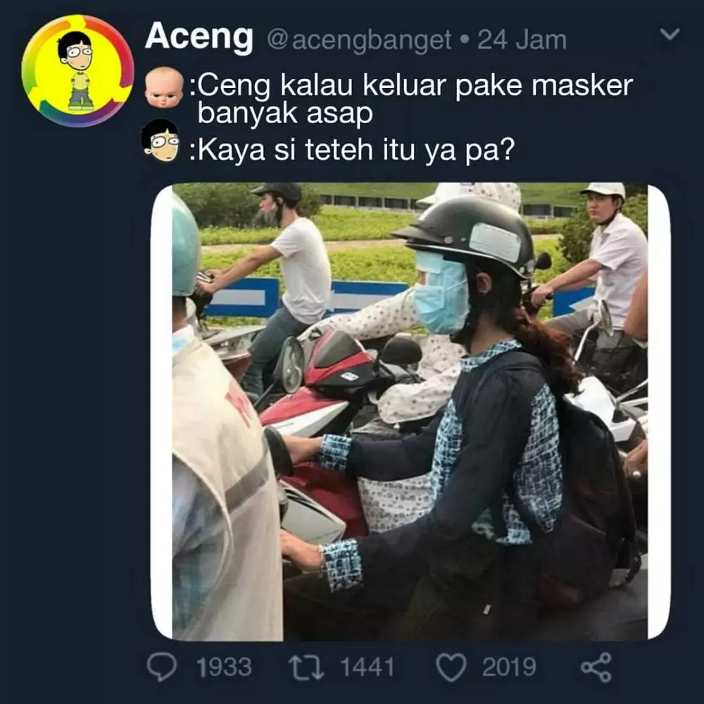 meme lucu cara melindungi diri © 2020 instagram.com meme lucu cara melindungi diri © 2020 instagram.com