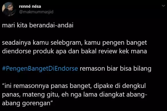 #PengenBangetDiEndorse  © 2020 brilio.net #PengenBangetDiEndorse  © 2020 brilio.net