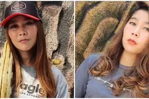 10 Pesona Nenty Estevany, istri Panji Petualang yang jarang tersorot