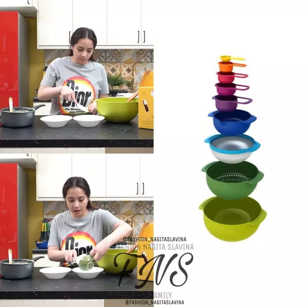perabotan dapur Nagita Instagram
