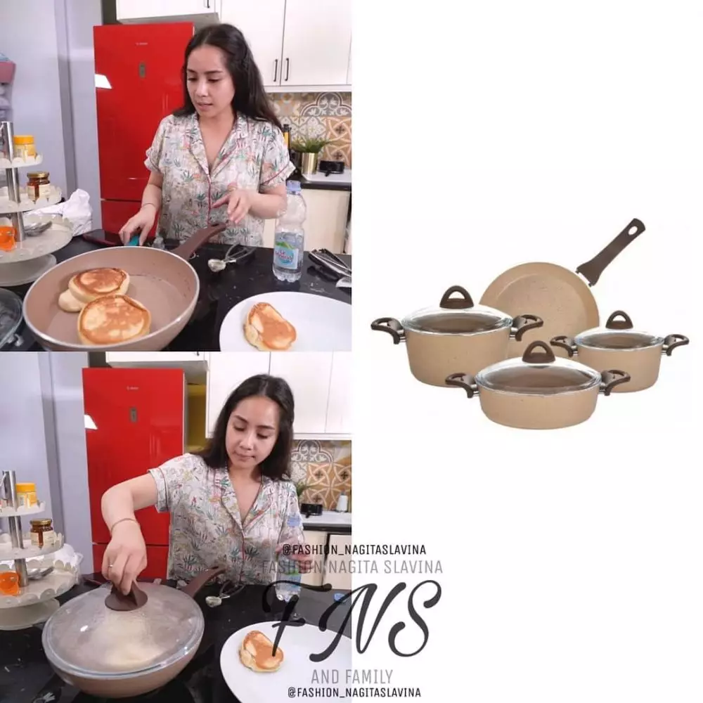 perabotan dapur Nagita Instagram