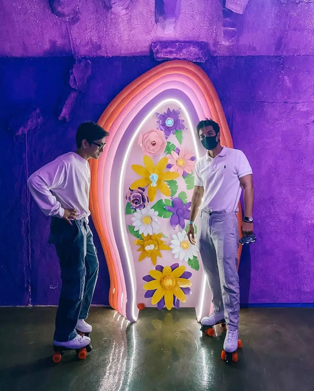 Momen kebersamaan Beby Tsabina, Bio One, Hanggini & Junior Roberts © 2020 Instagram