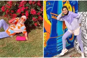 10 Gaya Tantri Namirah liburan di Jogja, tetap kece saat blusukan