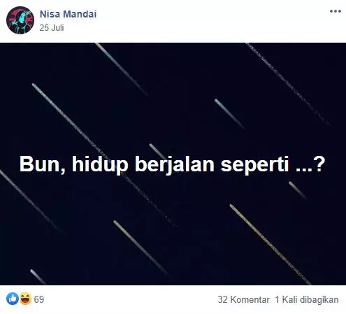 pertanyaan kaum emak di FB Facebook