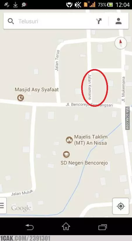 Nama jalan bikin baper   Nama jalan bikin baper