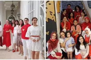 9 Potret arisan geng Kepompong, gaya Ussy Sulistiawaty curi perhatian