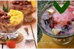 9 Resep es kacang merah, segar, nikmat, dan mudah dibuat