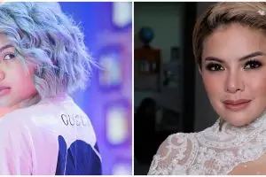 8 Potret transformasi gaya rambut Nikita Mirzani, nyentrik tapi kece
