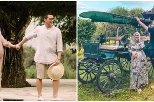 Gaya liburan 7 seleb cantik pas hamil tua, baby bumpnya curi perhatian