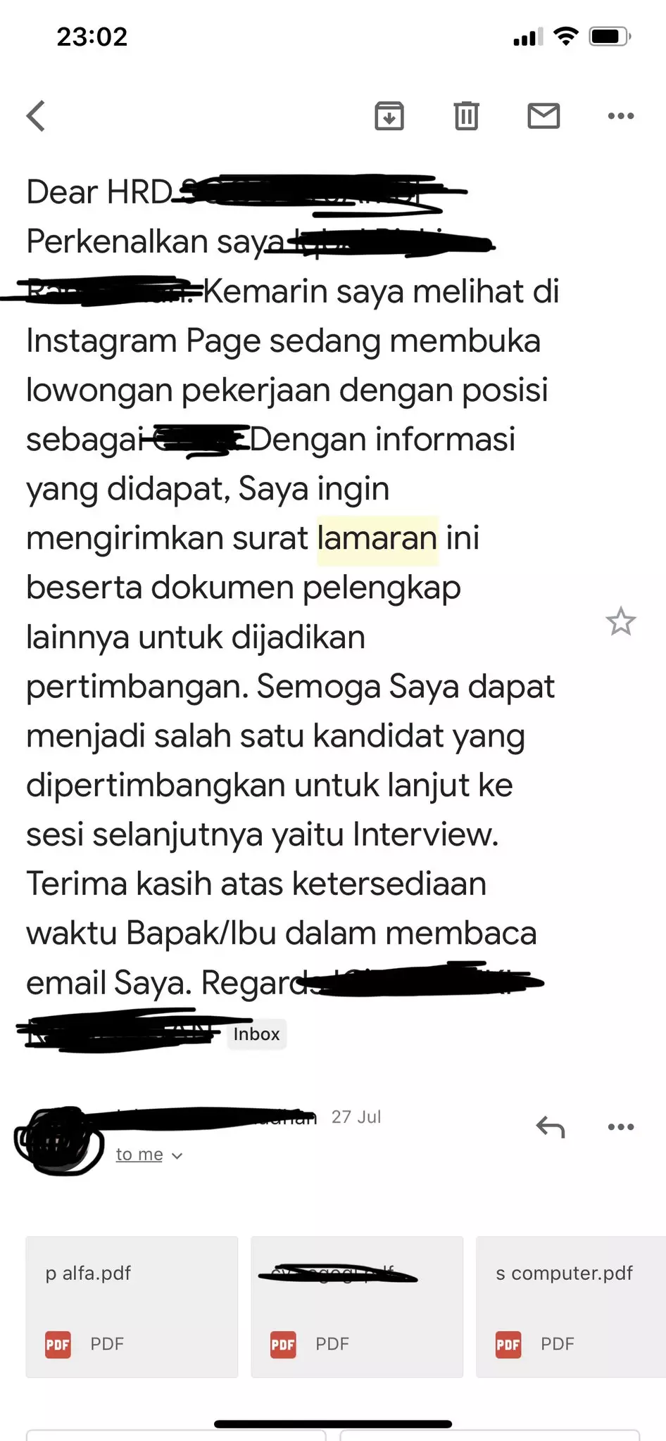 jobseeker absurd Twitter