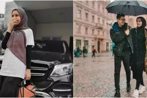 Pesona 5 seleb cantik kenakan baju suami, tetap stylish 