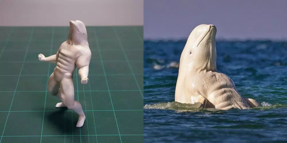 Momen hewan dijadikan miniatur Twitter/@meetissai Momen hewan dijadikan miniatur Twitter/@meetissai