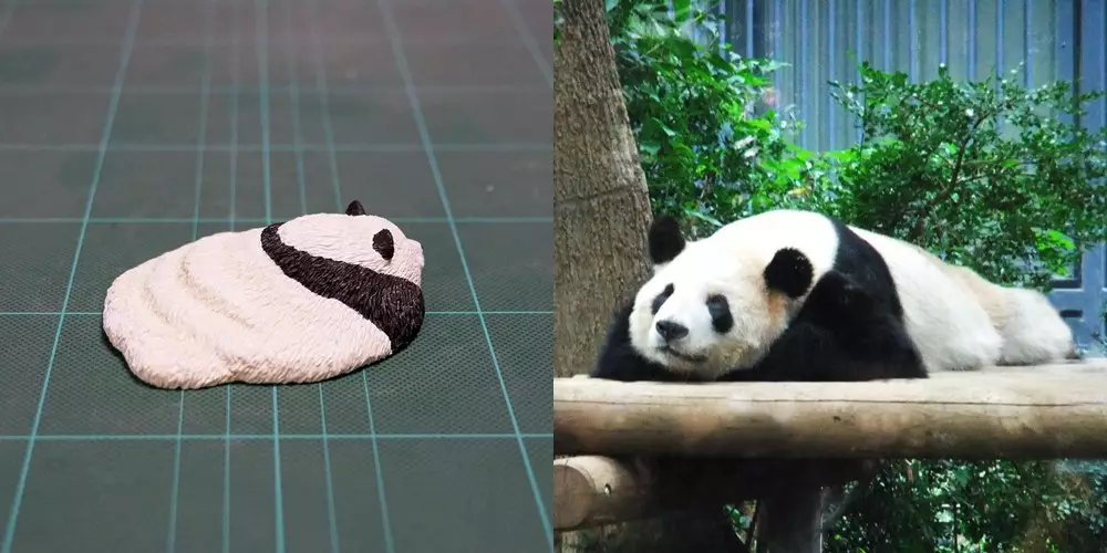 Momen hewan dijadikan miniatur Twitter/@meetissai Momen hewan dijadikan miniatur Twitter/@meetissai