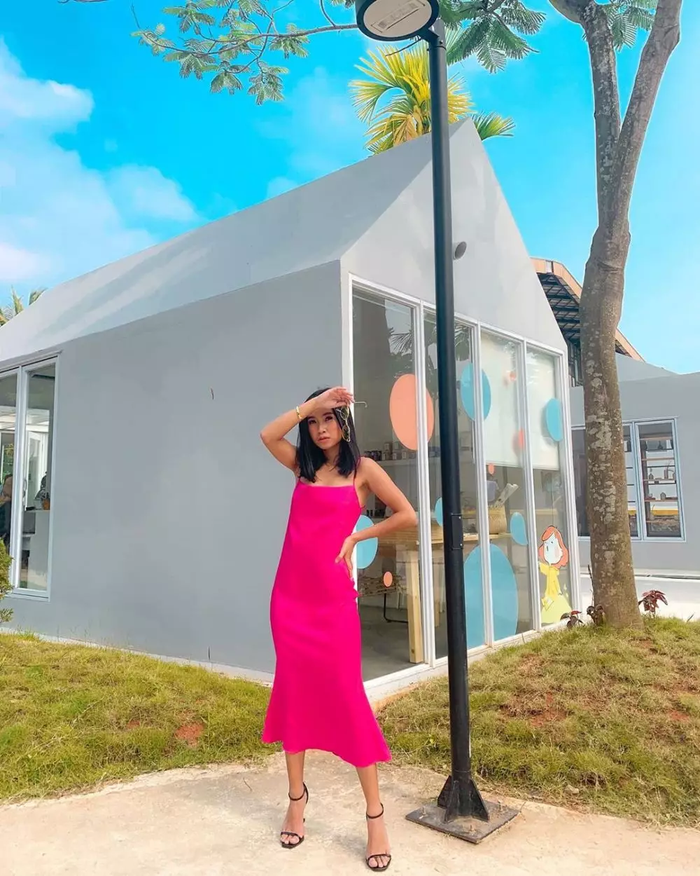 potret Ayya Renita di luar syuting © 2020 Instagram/@ayyarenita93 