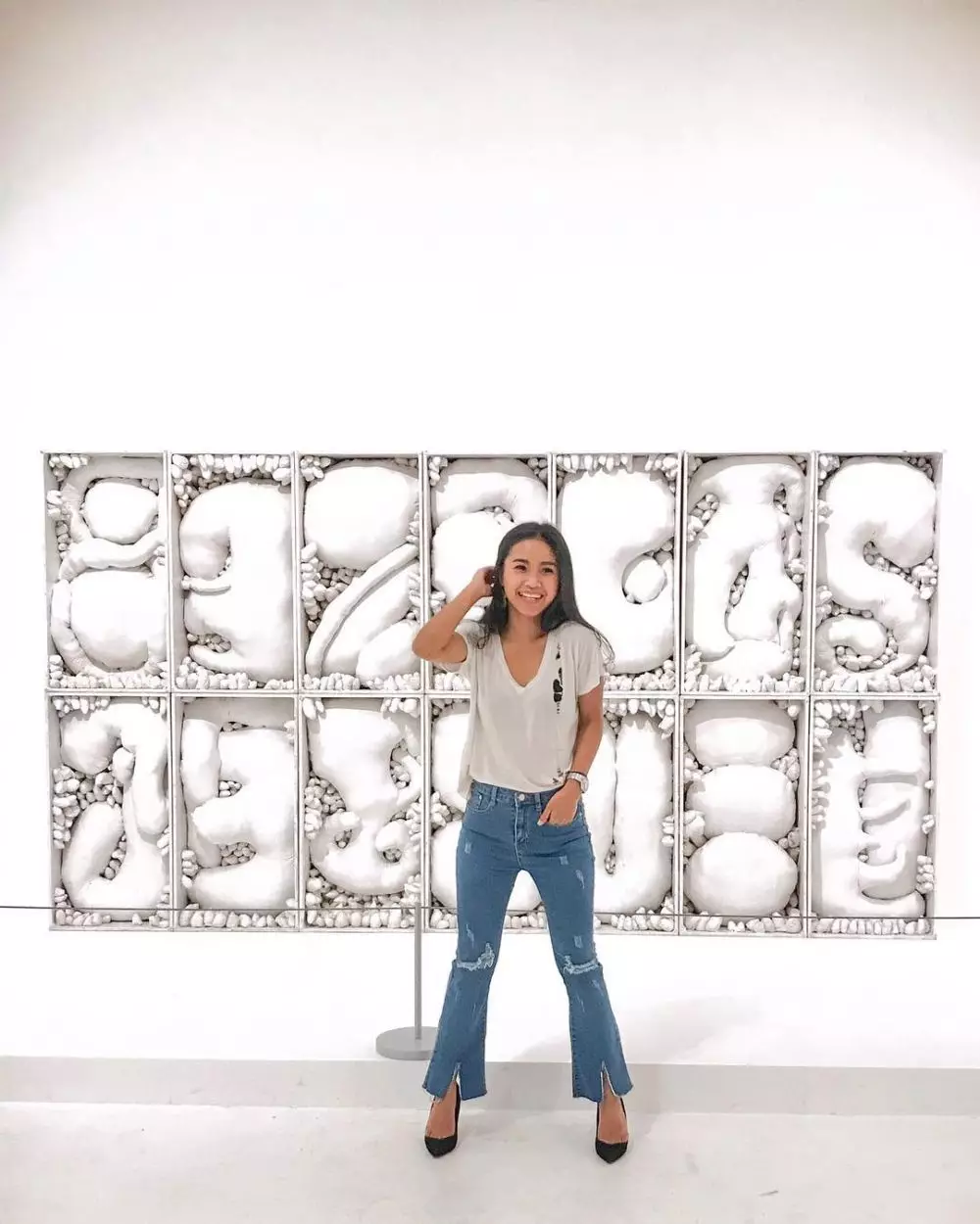 potret Ayya Renita di luar syuting © 2020 Instagram/@ayyarenita93 