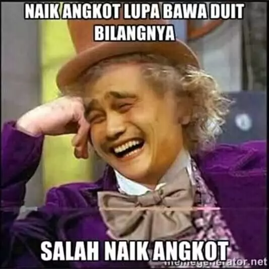 Meme lucu naik angkot Berbagai sumber Meme lucu naik angkot Berbagai sumber