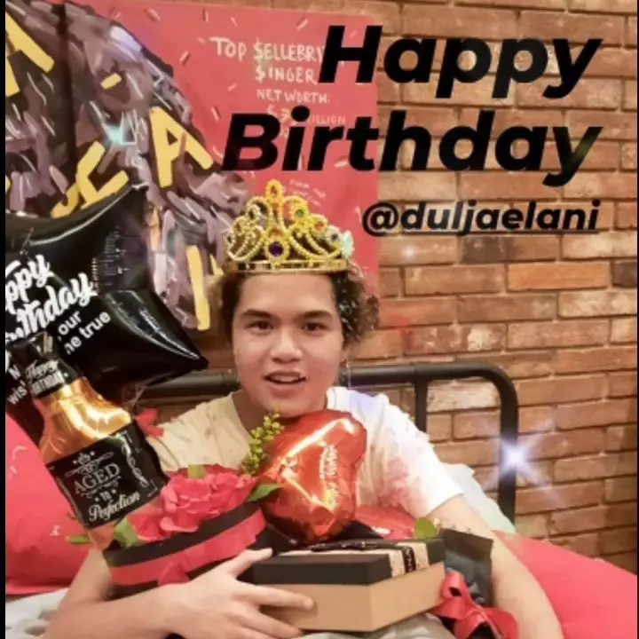 Momen ultah Dul Jaelani ke-20 Instagram