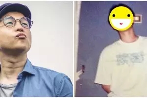 9 Potret lawas Ernest Prakasa, model rambutnya curi perhatian