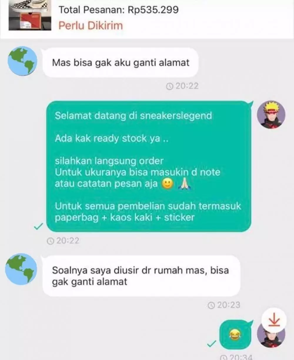 chat lucu bingung belanja olshop © 2020 instagram.com chat lucu bingung belanja olshop © 2020 instagram.com