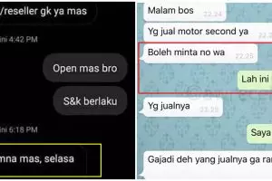 10 Chat lucu bingung belanja di online shop ini endingnya kocak