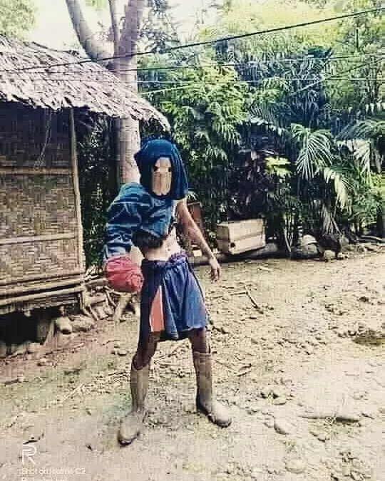 potret lucu orang ke sawah © 2020 instagram.com