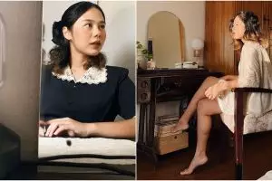 7 Potret kamar penyanyi Nadin Amizah, bernuansa vintage