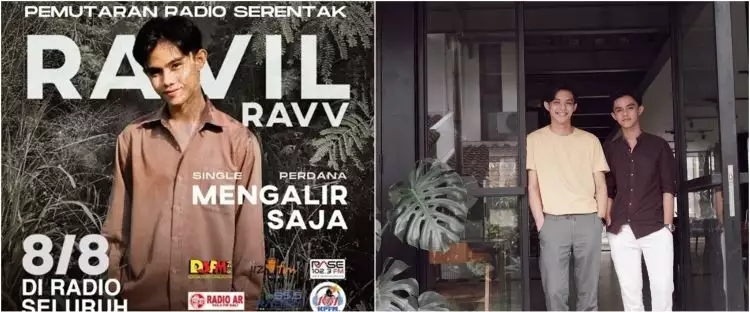7 Potret Ravil Ravv, pengganti Rey Mbayang bawakan single lagu