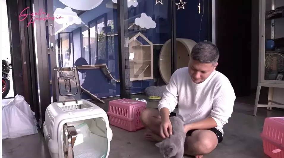 Momen Gading & Gisella Anastasia main bareng Gempi © 2020 YouTube/Gisella Anastasia