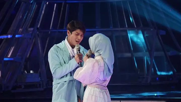 Potret Lesty Kejora & Rizky Billar di HUT SCTV © 2020 Instagram