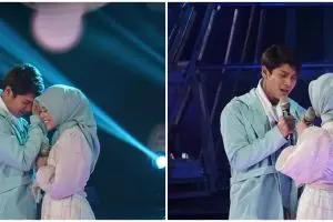 8 Potret Lesty Kejora duet bareng Rizky Billar di panggung HUT SCTV