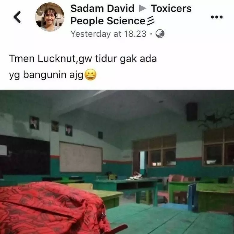 status FB pengen marah © 2020 instagram.com