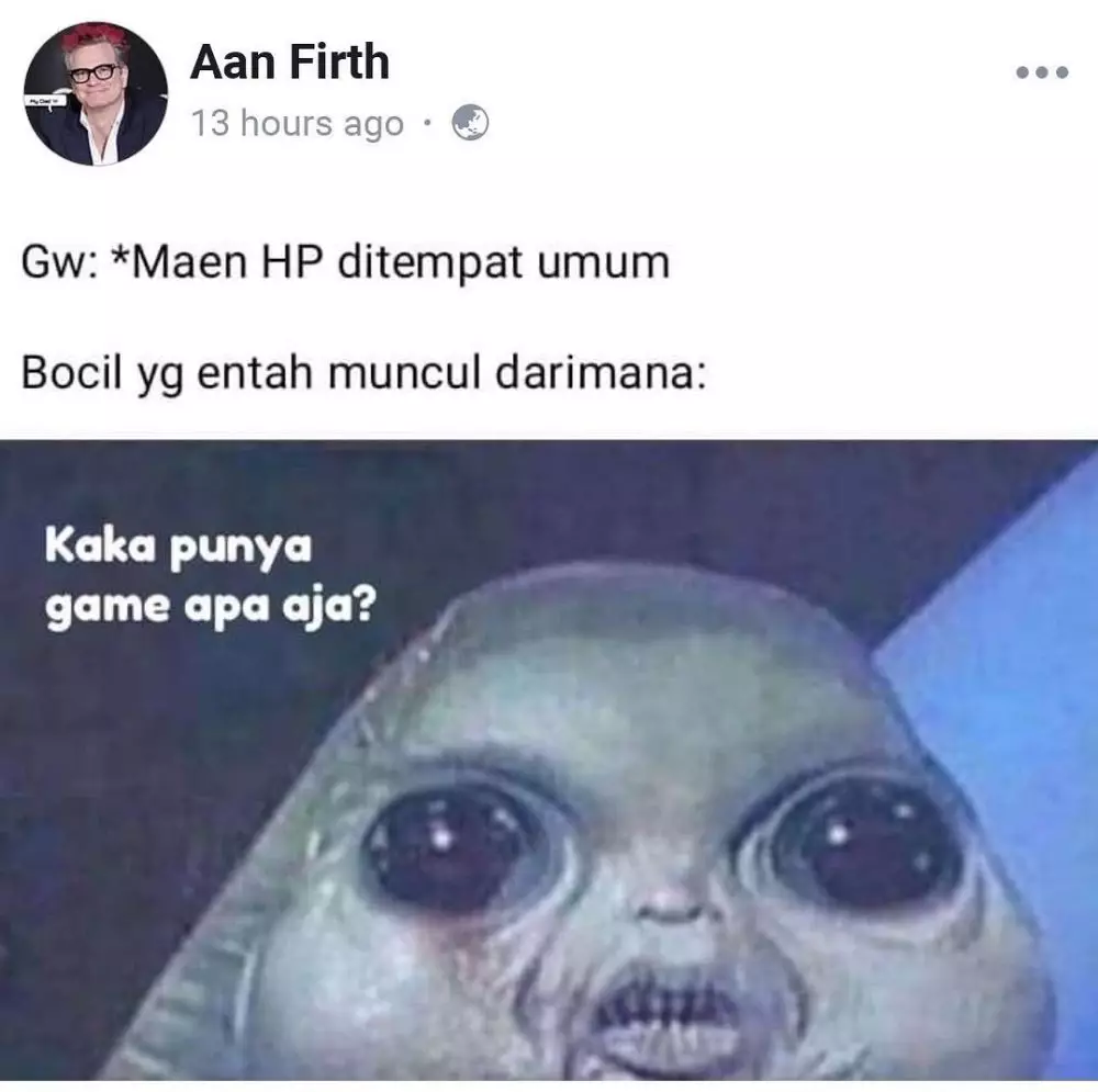 status FB pengen marah © 2020 instagram.com