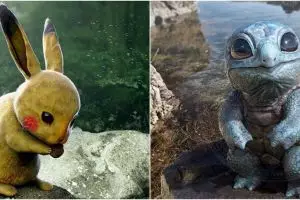 Potret 8 karakter Pokemon jika ada di dunia nyata, hasilnya imut abis