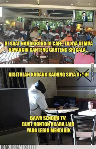 Meme nongkrong di cafe Berbagai sumber Meme nongkrong di cafe Berbagai sumber