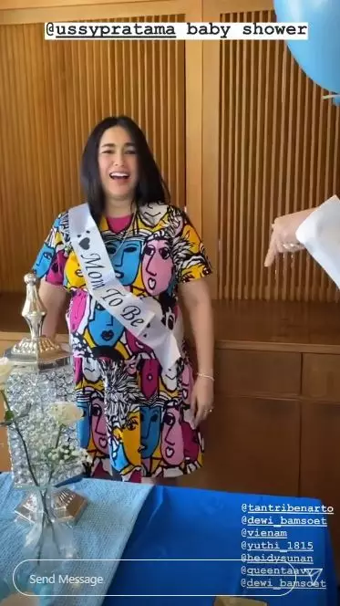 baby shower Ussy kedua Instagram baby shower Ussy kedua Instagram